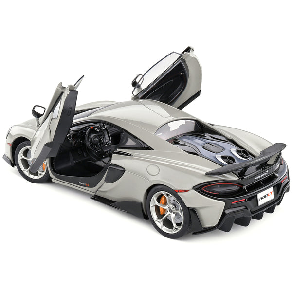 2018 McLaren 600 LT Coupe Blade Silver 1/18 Diecast Model Car by Solido