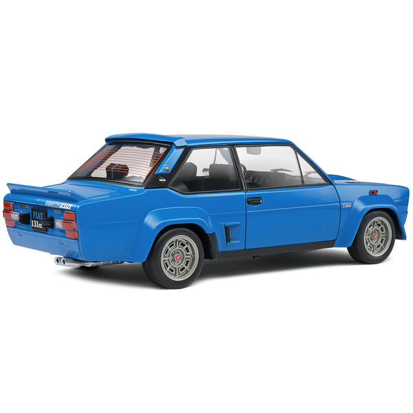 1980 Fiat 131 Abarth Blue 1/18 Diecast Model Car by Solido