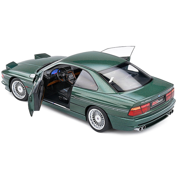 1990 BMW E32 Alpina B12 5.0L Alpina Green Metallic 1/18 Diecast Model Car by Solido