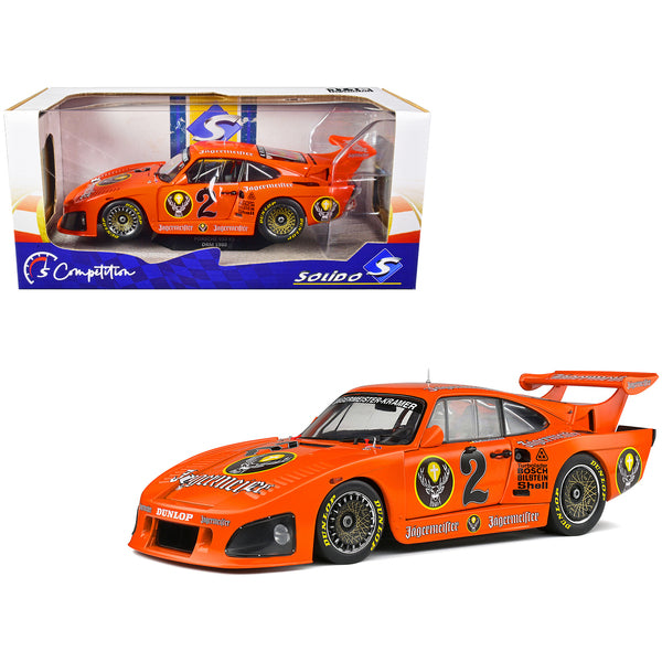 Porsche 935 K3 #2 Axel Plankenhorn "DRM (Deutsche Rennsport Meisterschaft)" (1980) "Competition" Series 1/18 Diecast Model Car by Solido