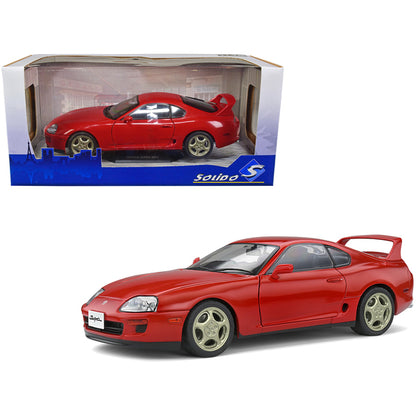 1993 Toyota Supra MK4 RHD (Right Hand Drive) Red 1/18 Diecast Model Car by Solido