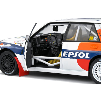 Lancia Delta HF Integrale #3 Carlos Sainz - Luis Moya "Acropolis Rally" (1993) "Competition" Series 1/18 Diecast Model Car by Solido