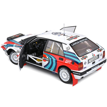 Lancia Delta HF Integrale #1 Jorge Recalde - Martin Christie 3rd Place "Safari Rallye Kenya" (1991) "Competition" Series 1/18 Diecast Model Car by Solido