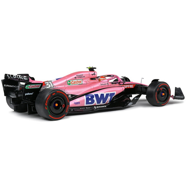 Alpine A522 #31 Esteban Ocon "BWT" Formula One F1 Saudi Arabian GP (2022) "Competition" Series 1/18 Diecast Model Car by Solido