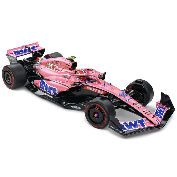 Alpine A522 #31 Esteban Ocon "BWT" Formula One F1 Saudi Arabian GP (2022) "Competition" Series 1/18 Diecast Model Car by Solido