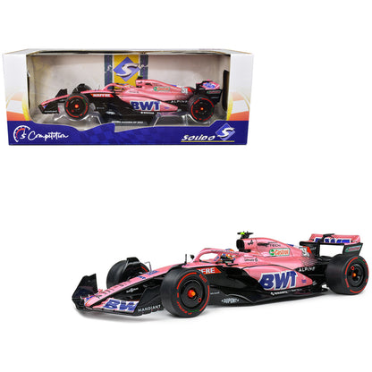 Alpine A522 #31 Esteban Ocon "BWT" Formula One F1 Saudi Arabian GP (2022) "Competition" Series 1/18 Diecast Model Car by Solido