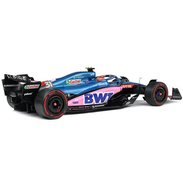 Alpine A522 #31 Esteban Ocon "BWT" Formula One F1 Australia GP (2022) "Competition" Series 1/18 Diecast Model Car by Solido