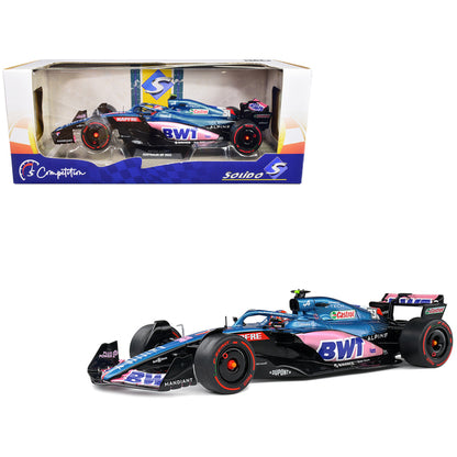 Alpine A522 #31 Esteban Ocon "BWT" Formula One F1 Australia GP (2022) "Competition" Series 1/18 Diecast Model Car by Solido