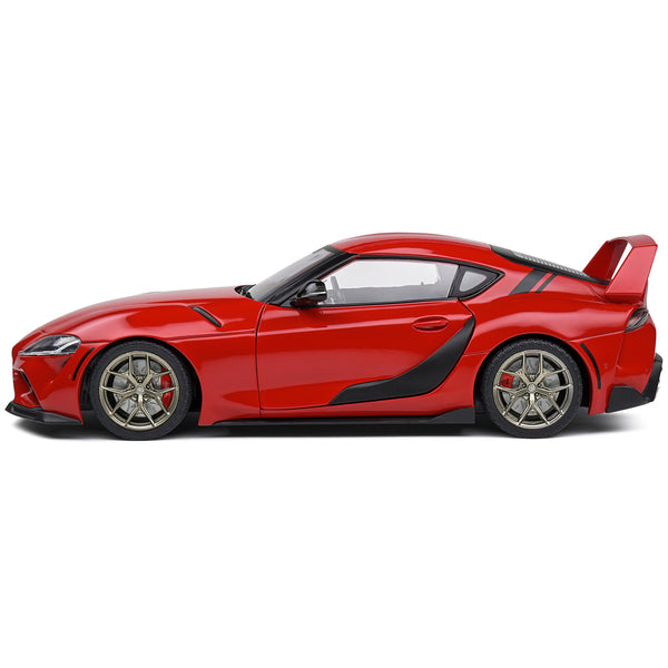 2023 Toyota GR Supra Streetfighter Prominance Red 1/18 Diecast Model Car by Solido