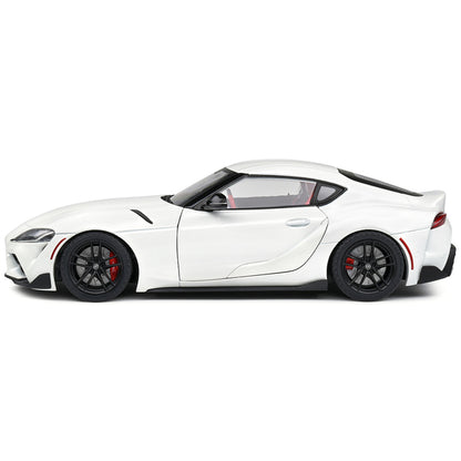 2023 Toyota GR Supra White Pearl Metallic 1/18 Diecast Model Car by Solido