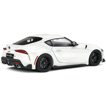 2023 Toyota GR Supra White Pearl Metallic 1/18 Diecast Model Car by Solido