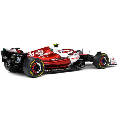 Alfa Romeo C42 #24 Zhou Guanyu Formula One F1 "Canada GP" (2022) "Competition" Series 1/18 Diecast Model Car by Solido