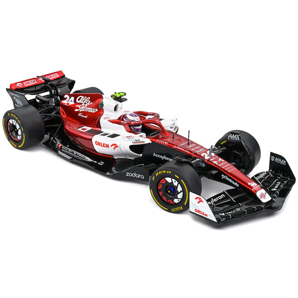 Alfa Romeo C42 #24 Zhou Guanyu Formula One F1 "Canada GP" (2022) "Competition" Series 1/18 Diecast Model Car by Solido