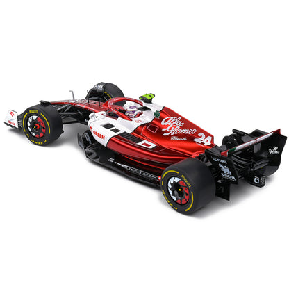 Alfa Romeo C42 #24 Zhou Guanyu Formula One F1 "Canada GP" (2022) "Competition" Series 1/18 Diecast Model Car by Solido