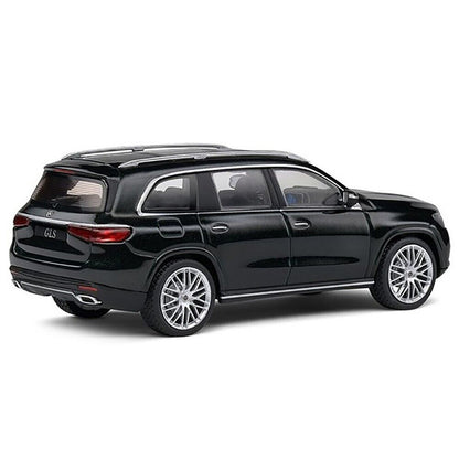 2020 Mercedes-Benz GLS Dark Green Metallic with AMG Wheels and Sunroof 1/43 Diecast Model Car by Solido