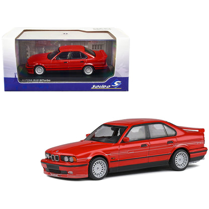 1994 Alpina B10 (E34) BiTurbo Brilliant Red 1/43 Diecast Model Car by Solido