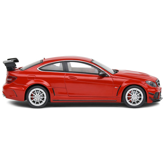 2012 Mercedes-Benz C63 AMG Black Series Fire Opal Red 1/43 Diecast Model Car by Solido