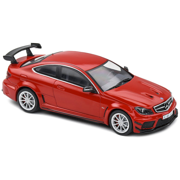 2012 Mercedes-Benz C63 AMG Black Series Fire Opal Red 1/43 Diecast Model Car by Solido