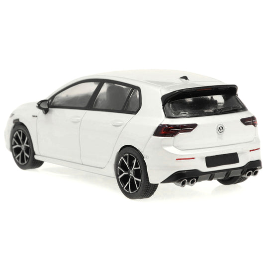 2021 Volkswagen Golf VIII R Oryx White Metallic 1/43 Diecast Model Car by Solido