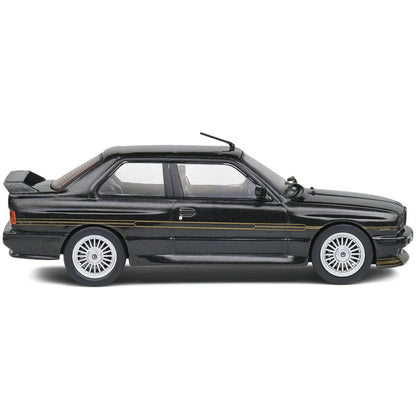 1989 BMW E30 M3 Alpina B6 3.5S Diamond Black Metallic 1/43 Diecast Model Car by Solido