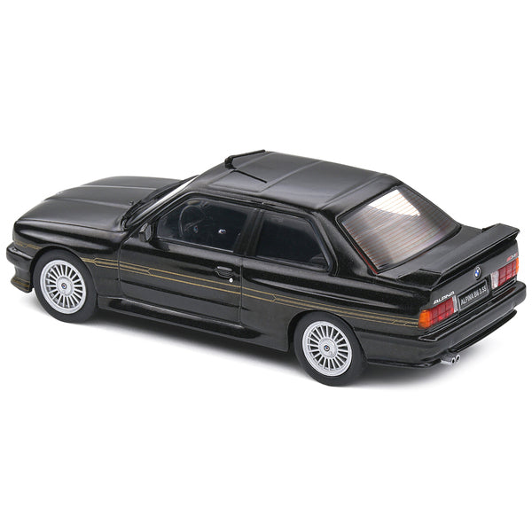 1989 BMW E30 M3 Alpina B6 3.5S Diamond Black Metallic 1/43 Diecast Model Car by Solido