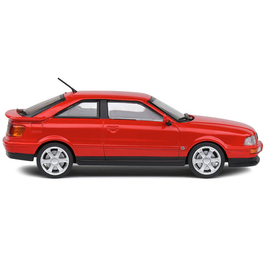 1992 Audi Coupe S2 Lazer Red 1/43 Diecast Model Car by Solido