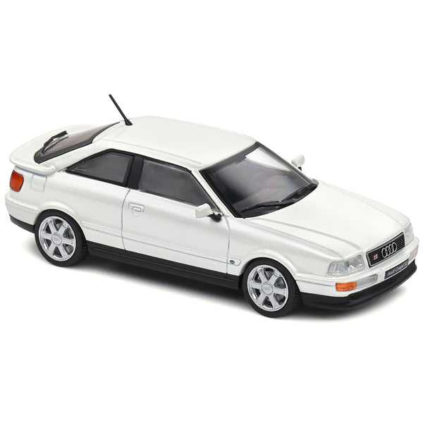 1992 Audi Coupe S2 Pearl White Metallic 1/43 Diecast Model Car by Solido