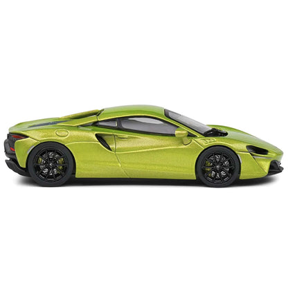 McLaren Artura Hybrid Supercar Light Green Metallic 1/43 Diecast Model Car by Solido