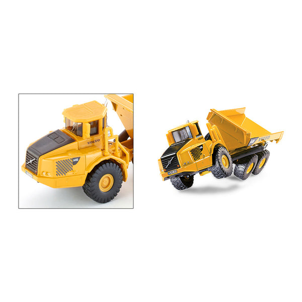 Volvo A40D Dump Truck Yellow 1/87 (HO) Diecast Model by Siku