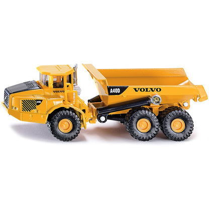 Volvo A40D Dump Truck Yellow 1/87 (HO) Diecast Model by Siku