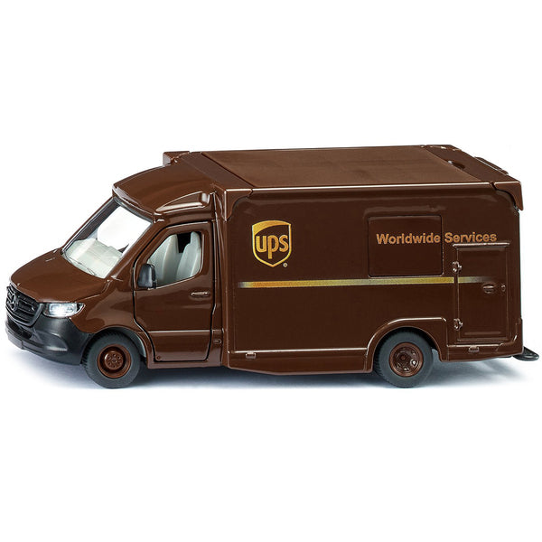 Mercedes-Benz Sprinter Van Brown "UPS Worldwide Services" 1/50 Diecast Model Car by Siku