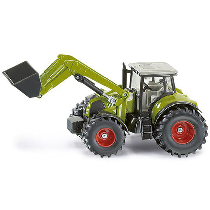 Claas Axion 850 Tractor with Front Loader Green with Gray Top 1/50 Diecast Model by Siku