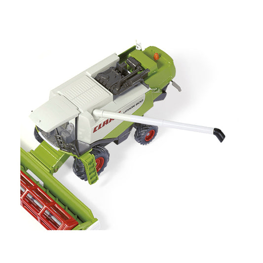 Claas Lexion 600 Combine Harvester Green and Gray 1/50 Diecast Model by Siku