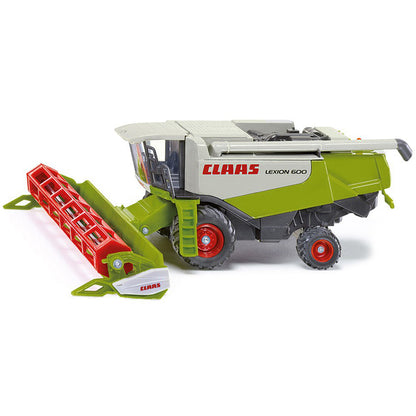 Claas Lexion 600 Combine Harvester Green and Gray 1/50 Diecast Model by Siku