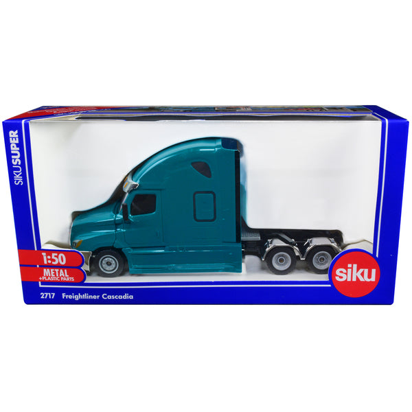 Freightliner Cascadia Tractor Truck Teal 1/50 Diecast Model by Siku