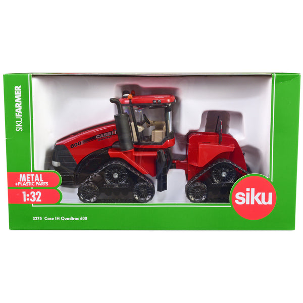 Case IH Quadtrac 600 Tractor Red 1/32 Diecast Model by Siku