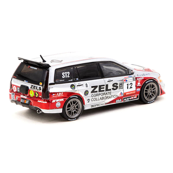 Mitsubishi Lancer Evolution Wagon RHD (Right Hand Drive) #12 Yasushi Kikuchi - Hideki Nishimura "Super Taikyu Series" (2007) "Hobby64" Series 1/64 Diecast Model Car by Tarmac Works