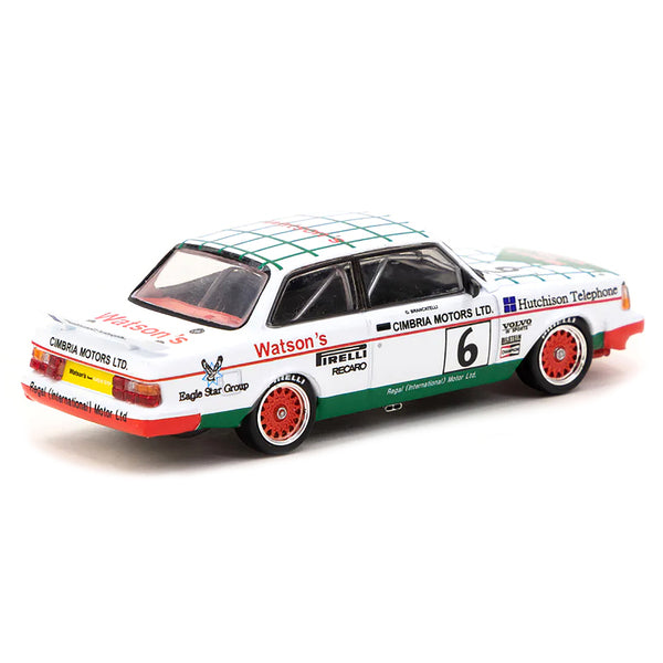 Volvo 240 Turbo #6 Gianfranco Brancatelli Winner "Macau Guia Race" (1985) "Hobby64" Series 1/64 Diecast Model Car by Tarmac Works