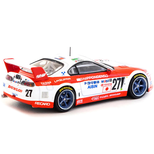 Toyota Supra GT RHD (Right Hand Drive) #27 Jeff Krosnoff - Marco Apicella - Mauro Martini 24 Hours of Le Mans (1995) "Hobby64" Series 1/64 Diecast Model Car by Tarmac Works