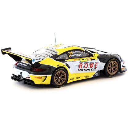 Porsche 911 GT3 R #99 Laurens Vanthoor 2nd Place "Macau GT Cup FIA GT World Cup" (2019) "Hobby64" Series 1/64 Diecast Model Car by Tarmac Works