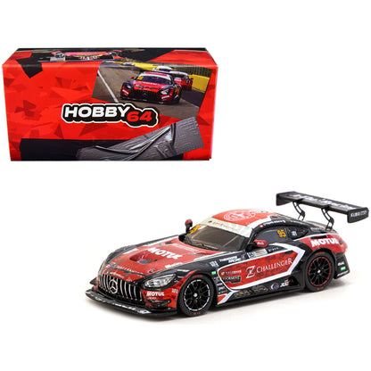 Mercedes-AMG GT3 #95 Darryl O'Young "Craft-Bamboo Racing" Winner Macau GT Cup Race 2 (2021) "Hobby64" Series 1/64 Diecast Model Car by Tarmac Works