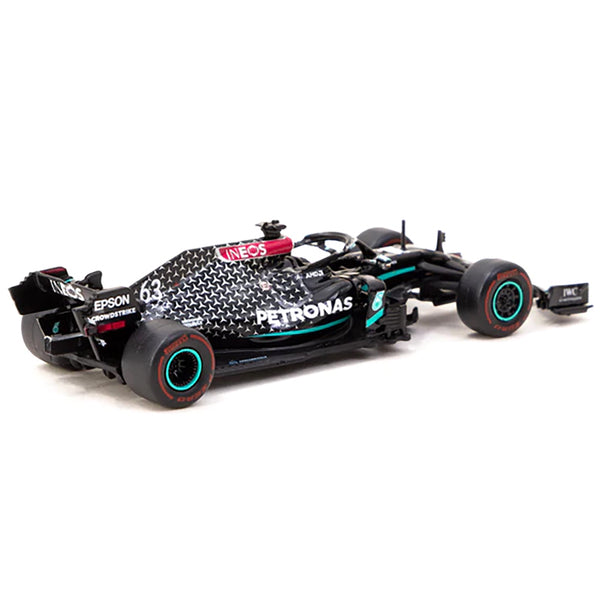 Mercedes-AMG F1 W11 EQ Performance #63 George Russell Formula One F1 "Sakhir GP" (2020) "Global64" Series 1/64 Diecast Model Car by Tarmac Works