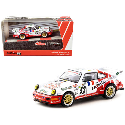 Porsche 911 RSR 3.8 #52 Jesus Pareja - Dominique Dupuy - Carlos Palau "24 Hours of Le Mans" (1994) "Collab64" Series 1/64 Diecast Model Car by Schuco & Tarmac Works