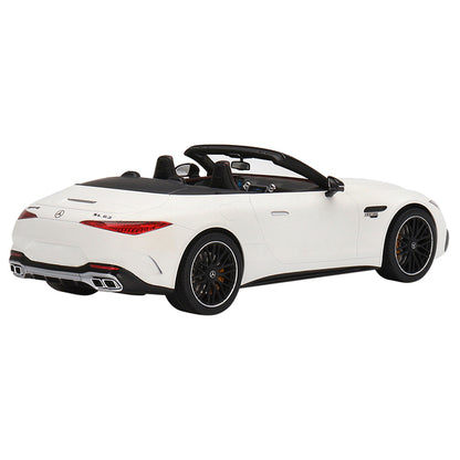 Mercedes-AMG SL 63 Roadster White 1/18 Model Car by Top Speed