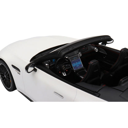 Mercedes-AMG SL 63 Roadster White 1/18 Model Car by Top Speed