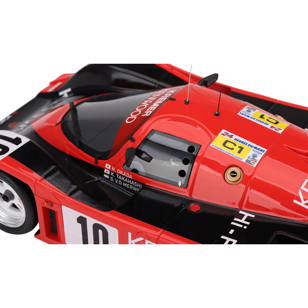 Porsche 962 CK6 #10 Kunimitsu Takahashi - Sarel van der Merwe - Hideki Okada "Porsche Kremer Racing" C1 "24 Hours of Le Mans" (1990)  1/18 Model Car by Top Speed