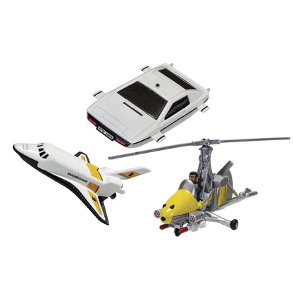 Air Sea and Space Collection "James Bond 007" Set of 3 Pieces Diecast Models by Corgi