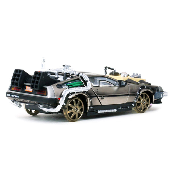 DMC DeLorean Railroad Version "Back To The Future: Part III" (1990) Movie 1/43 Diecast Car Model by Vitesse