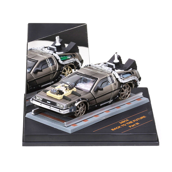 DMC DeLorean Railroad Version "Back To The Future: Part III" (1990) Movie 1/43 Diecast Car Model by Vitesse