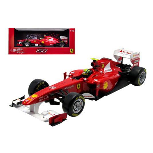 Ferrari 150 Italia #6 Felipe Massa F1 Formula One (2011) 1/18 Diecast Model Car by Hot Wheels